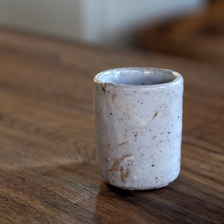 壷田　和宏　亜矢　湯のみ　灰