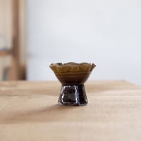 壷田　亜矢　高杯　飴色　S