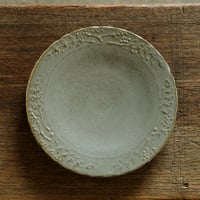 長﨑　絢　実山椒プレート　緑