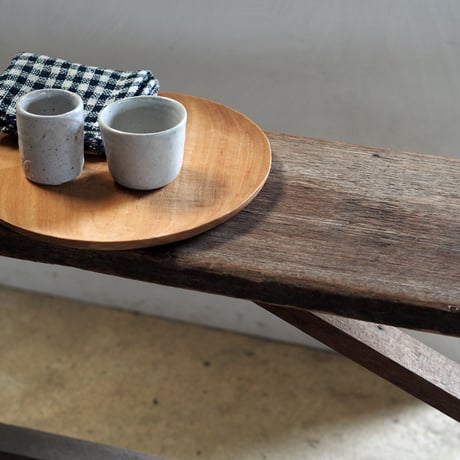 壷田　和宏　亜矢　湯のみ　灰