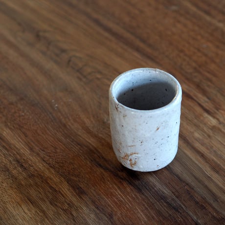壷田　和宏　亜矢　湯のみ　灰