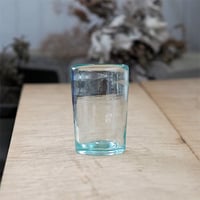 奥原硝子製造所　4半グラス　ライトラムネ