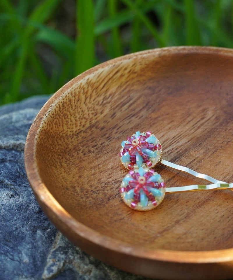 花笠ヘアピン | RyuYok