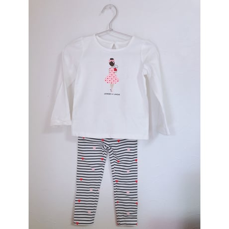 Janie and Jack 長袖Tシャツ