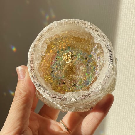 ゴールデンローズ BOX A    +    星型アクアマリン