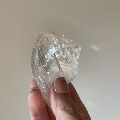 氷河みたいなクリアクォーツ