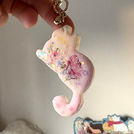 華猫🌙キーホルダー（寄付用）