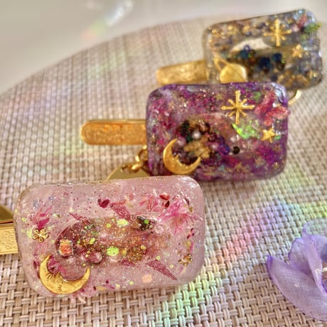🌸シャカシャカ風 キークリップ🌸