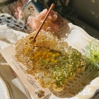 ミモザお香たて+ミニ石セットA