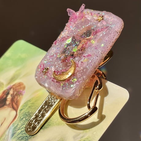 🌸シャカシャカ風 キークリップ🌸
