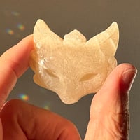 ムーンストーン狐のお面C