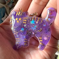 夜空猫🌙キーホルダー（寄付用）