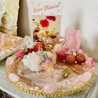 ローズクォーツエンジェル  ガーデントレイ