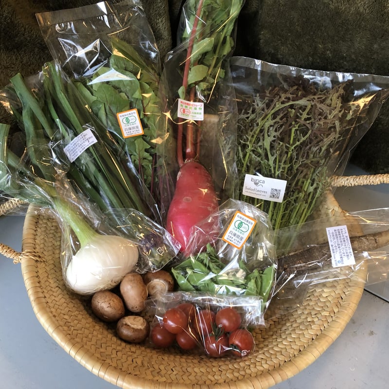 神戸野菜の定期便』一人暮らしにちょうどいいSセット | FARMSTAND DELIVERY