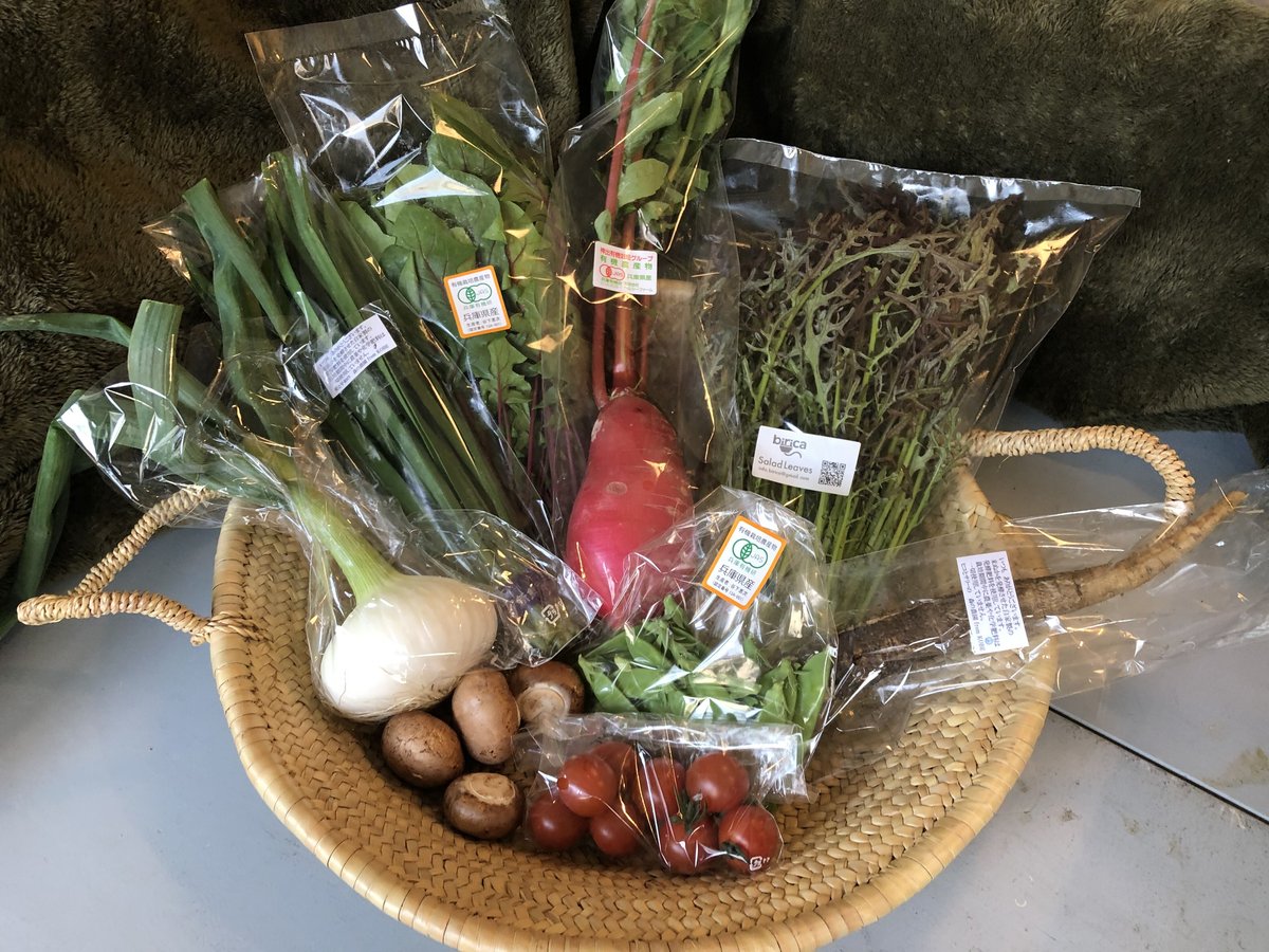 神戸野菜の定期便』一人暮らしにちょうどいいSセット