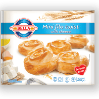 BELLA社　バニツァ（Banitsa）ミニツイストチーズパイ 480g（8個入り）