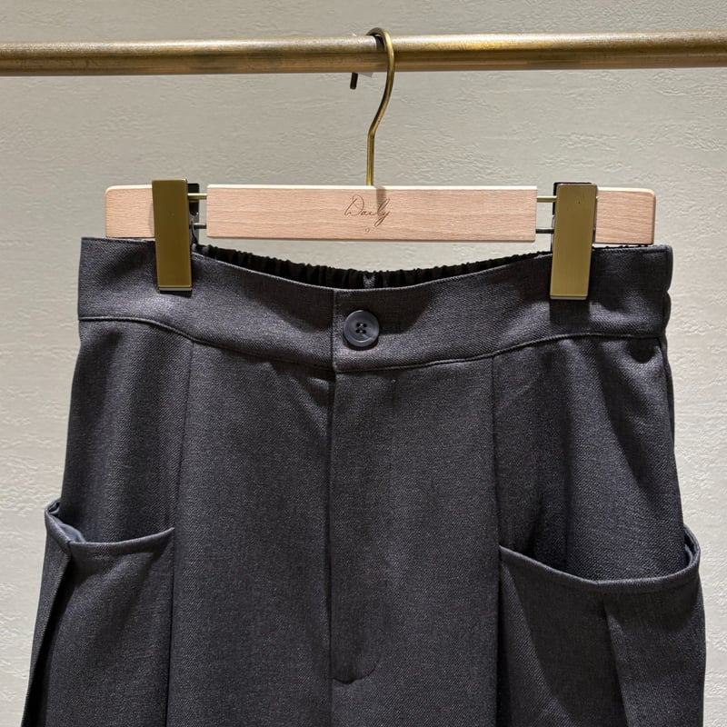 JILSANDER NAVY グレー チャコール ワイド ハーフパンツ Jil Sander ワイドパンツ | グレー | FARFETCH JP