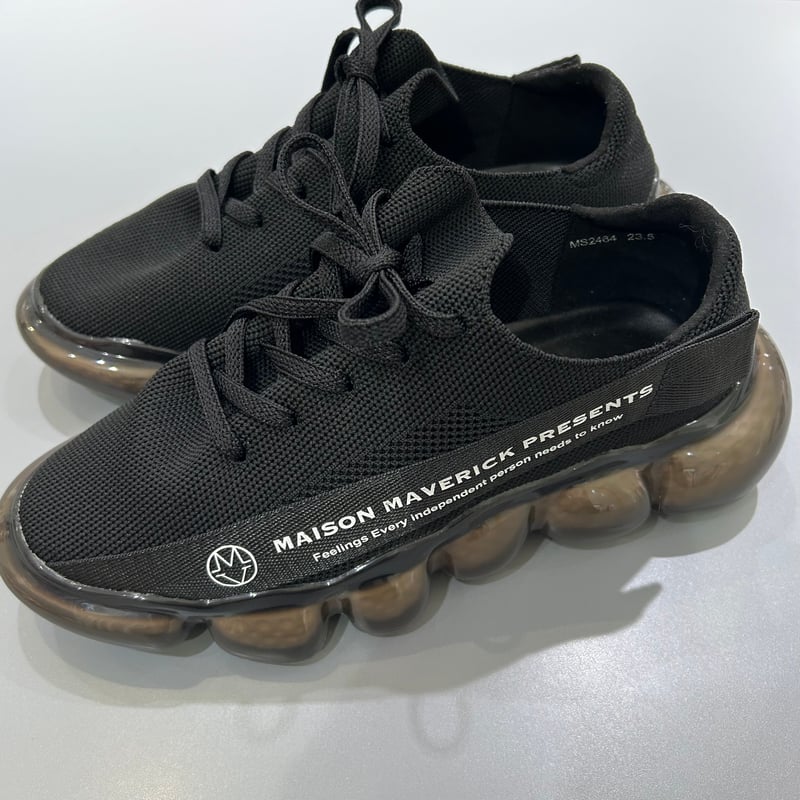 MAVERICK】エアソールニットスニーカー #black | Daily9 (デイリーナイン) 