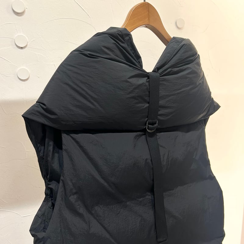 HERBIER】ストールライクダウンベスト＃Black | Daily9 (デイリーナイン)