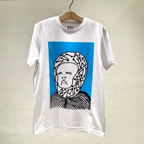 CELINE PARIS Tシャツ ホワイト/ネイビー　本日限定 セリーヌ CELINE CELINE シャツ 2C983100X 長袖 コットン