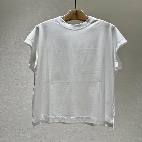 【9】フレンチスリーブTシャツ　＃white