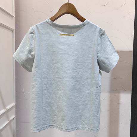 【9】コンパクトTシャツ #Blue Grey