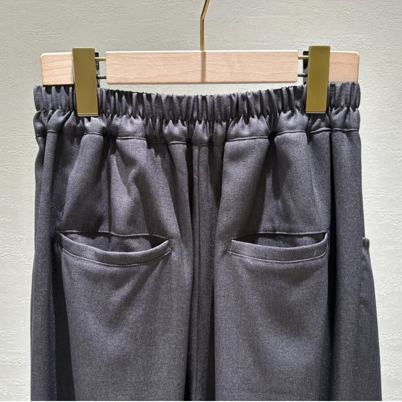 JILSANDER NAVY グレー チャコール ワイド ハーフパンツ JILSANDER NAVY グレー チャコール ワイド ハーフパンツ パンツ メンズ