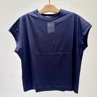 【9】フレンチスリーブTシャツ　＃navy