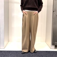 【HERBIER】タックワイドパンツ #定番色 beige