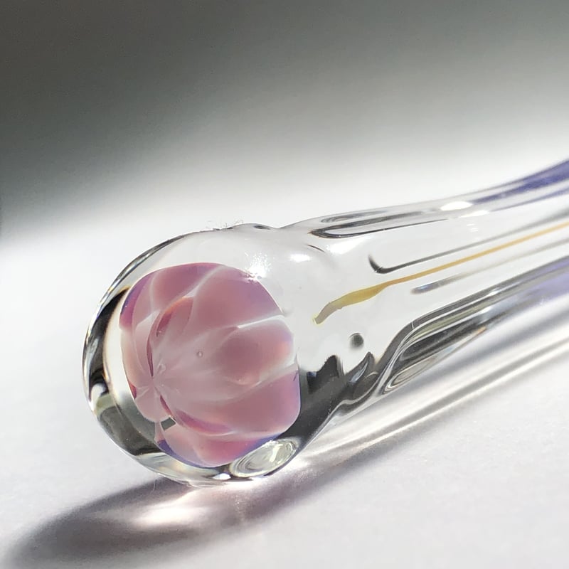 ガラスペン 蓮の花 | glass accessory 押野