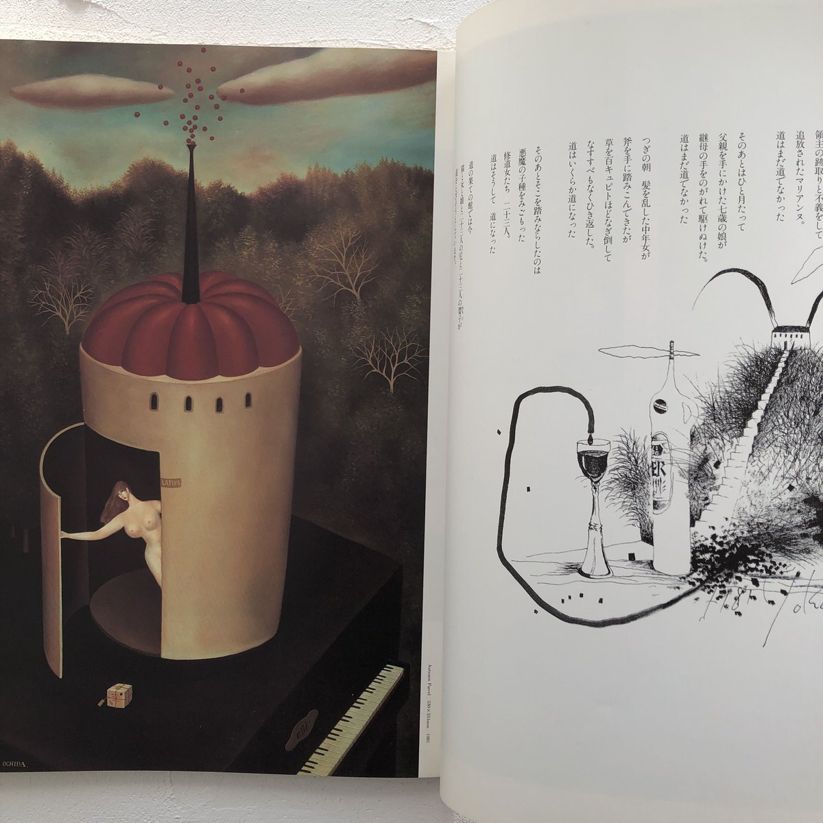 keymat‼️落田洋子作品集風の祝祭帯カバー付➕ミューズの果実CDROM 落田洋子 風の祝祭 | 古書くんぷう堂