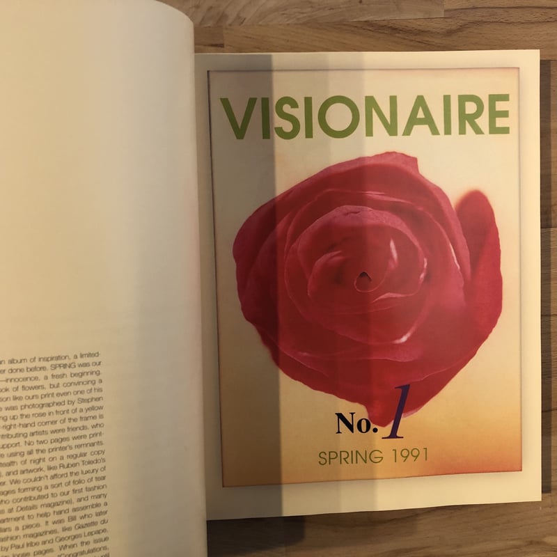 写真集DREAMING IN PRINT A DECADE OF VISIONAIRE