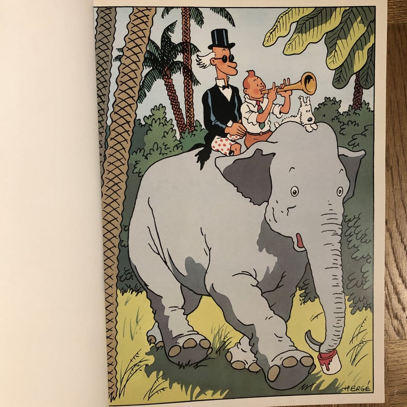 Tintin: Album poster | 古書くんぷう堂