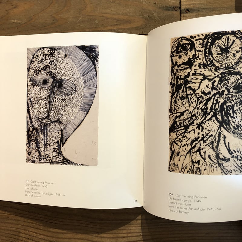 ビンテージ　70s サイケ　コブラ　COBRA 木版画 COBRA（コブラ）Copenhagen Brussels Amsuterdam | 古書くんぷう堂