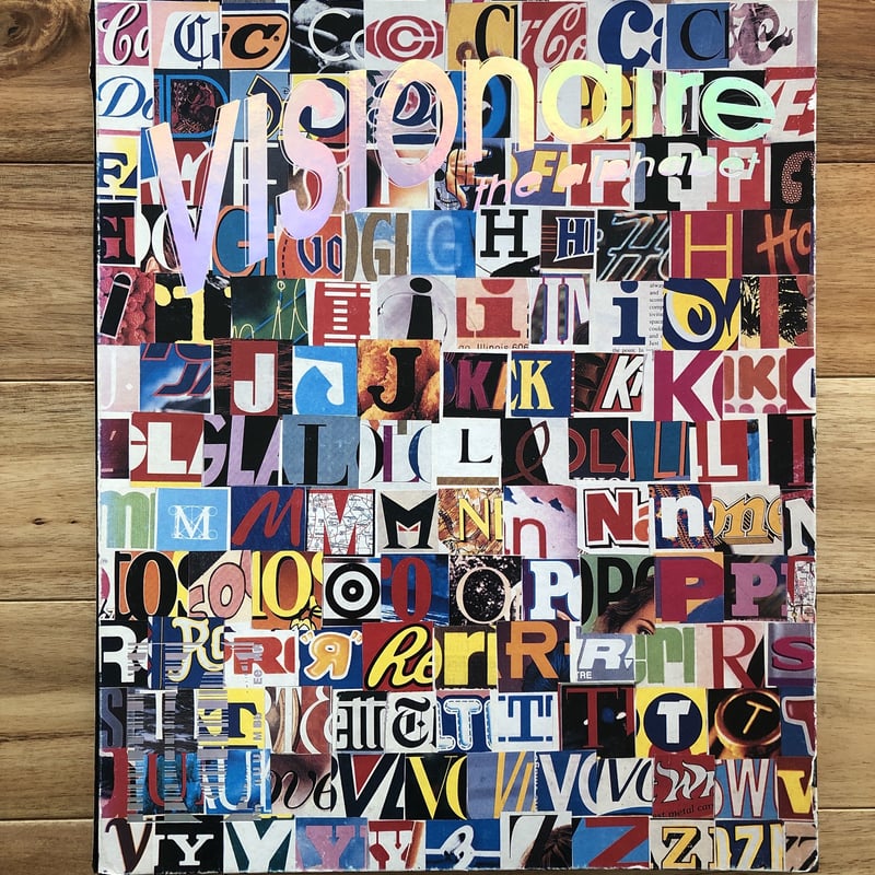 46274/Visionaire ヴィジョネアー No 10 The Alphabet 限定1500 46274/Visionaire ヴィジョネアー No 10 The Alphabet 限定1500