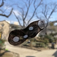 2022年ステッカー「吹く、飛ばす」モノトーンver.