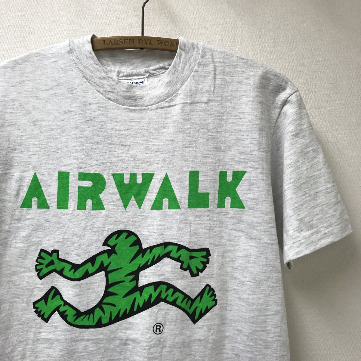 90s USA製 DEADSTOCK AIRWALK エアウォーク プリント Tシャツ ビンテ...