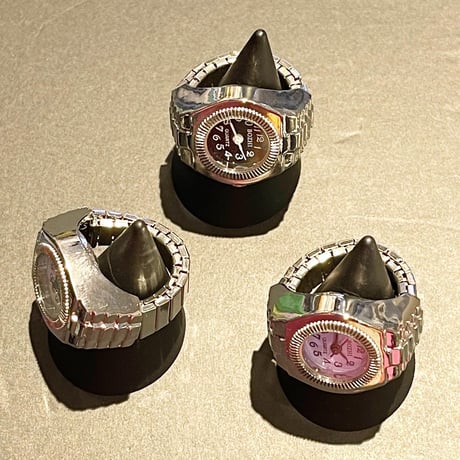 再入荷))時計リング