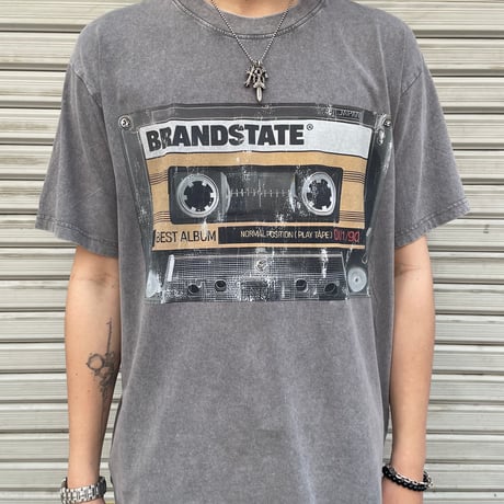カセットテーププリントTシャツ(NO.9163)