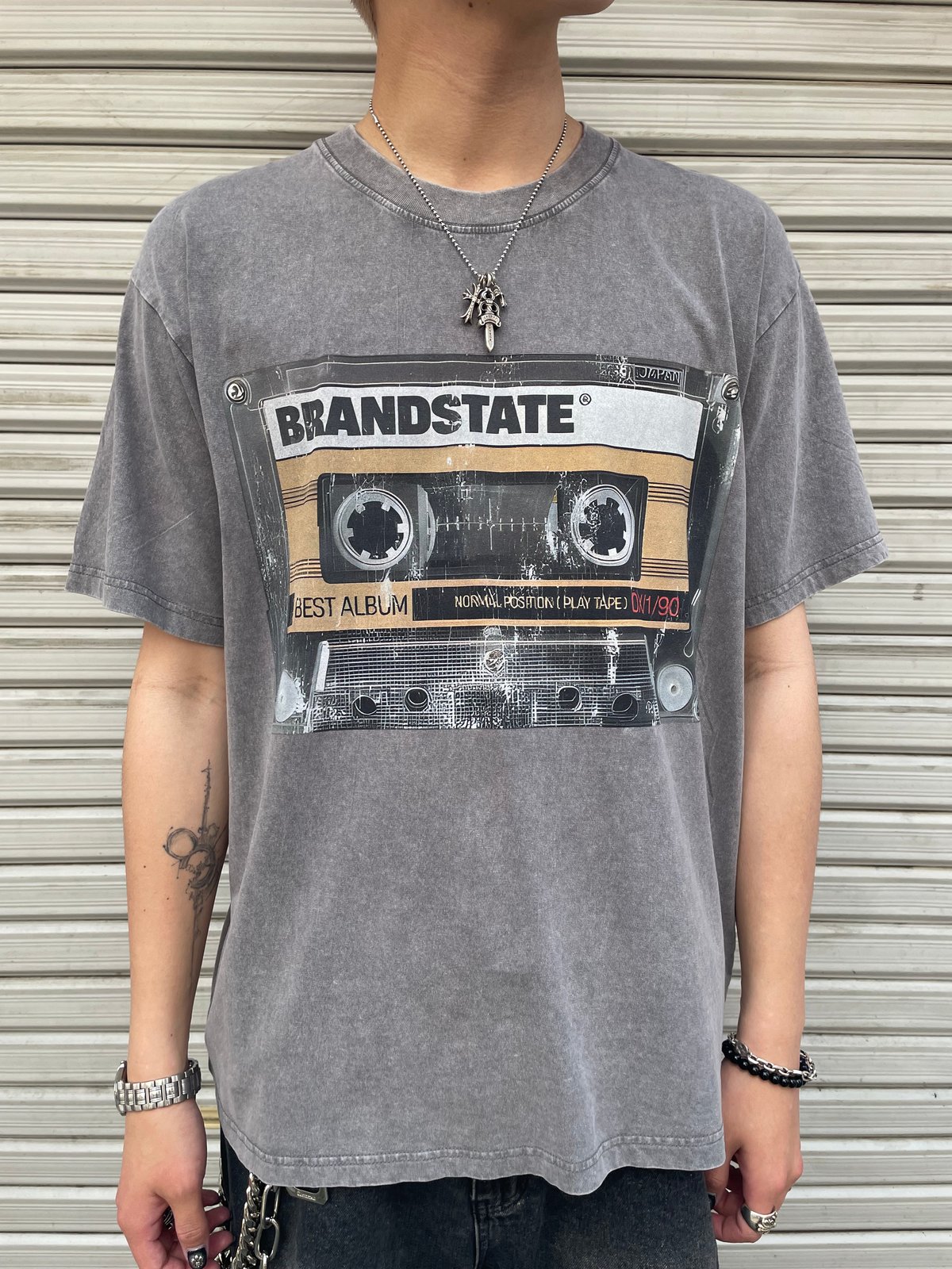 カセットテーププリントTシャツ(NO.9163) | RICO