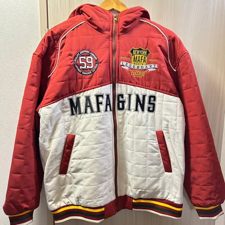 スポーティデザインダウンジャケット