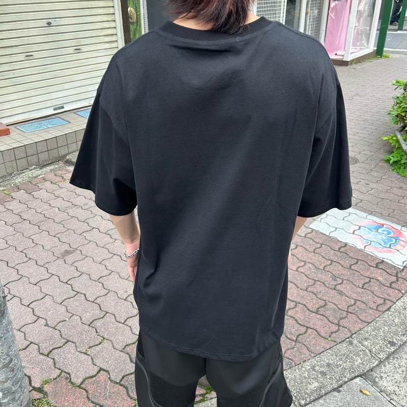 9090 オフショルダーTシャツ L ブラック・イエローレオパード 9090 オフショルダーTシャツ L ブラック・イエローレオパード