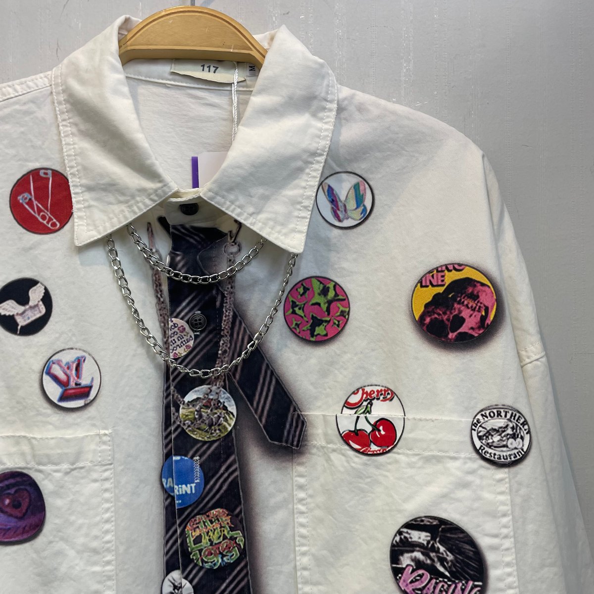 Pretender　プリントシャツ ネクタイプリントシャツ(NO.8964) | RICO