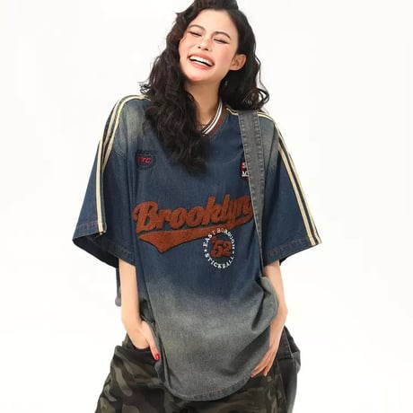 デニムTシャツ(No.9769)
