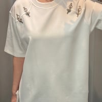 クロスピン　オーバーサイズ半袖Tシャツ