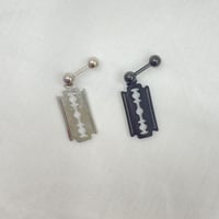 再入荷))カミソリピアス(NO.G529)
