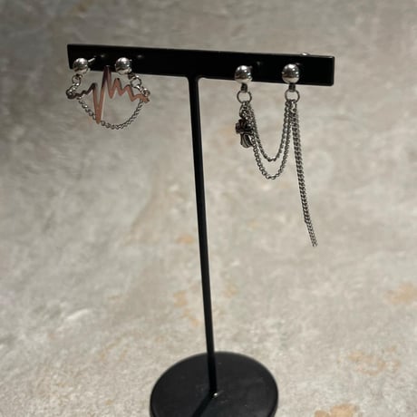 再入荷))2連ピアス(No.G416,G267)