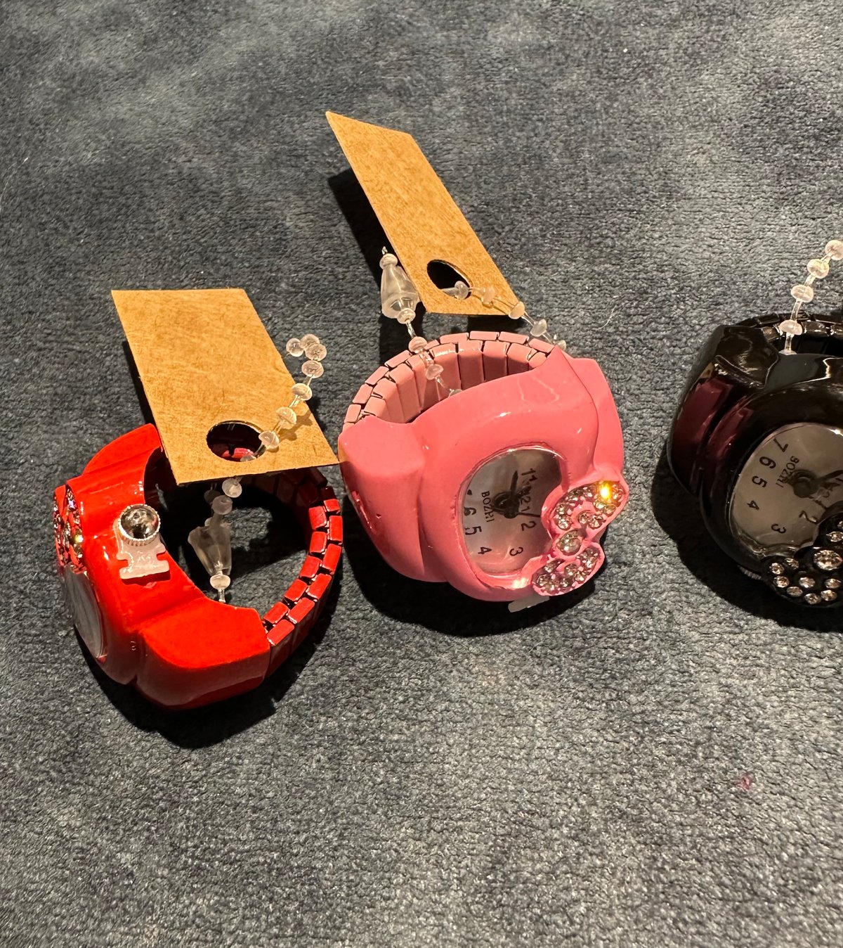 再入荷))リボン時計リング | RICO