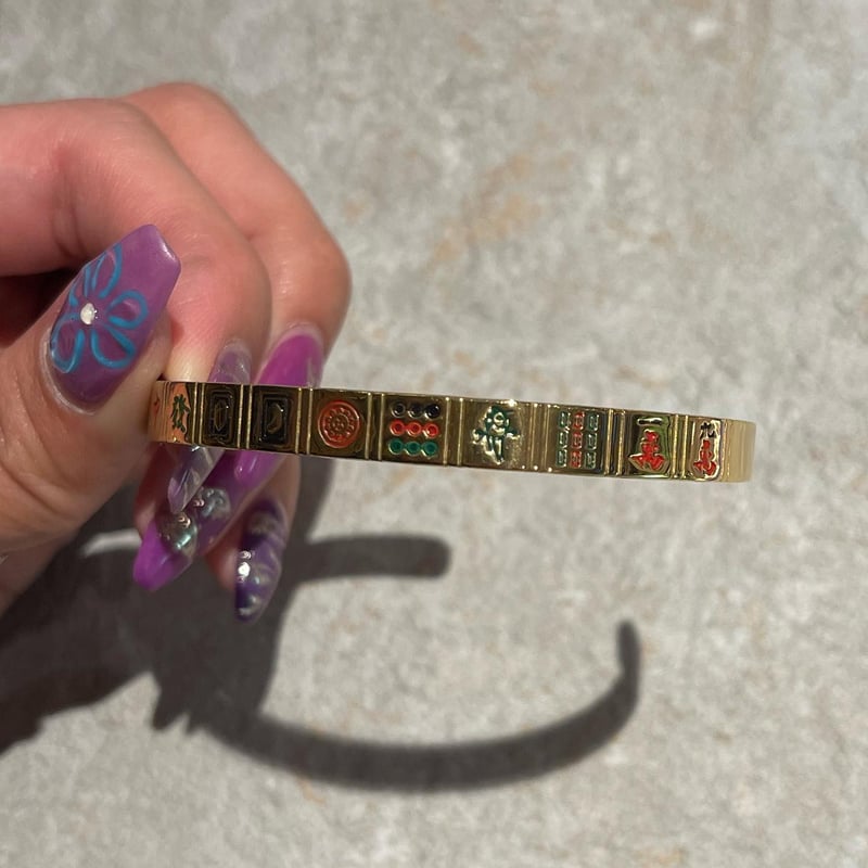 麻雀牌　ブレスレット貴重、入手困難品 麻雀牌 ブレスレット貴重、入手困難品 - メルカリ