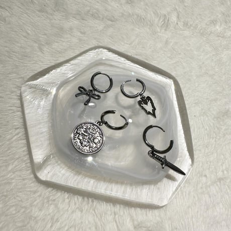 シルバーデザインピアス(NO.G698,G700,G701,G703)